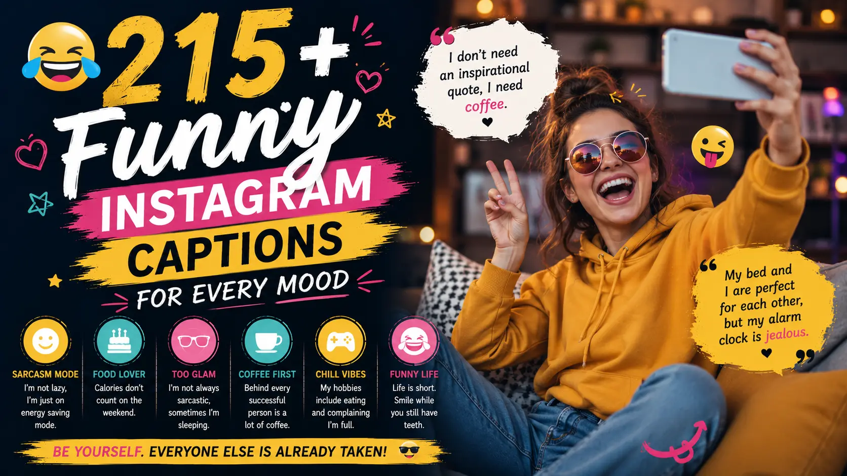 Funny Instagram Captions