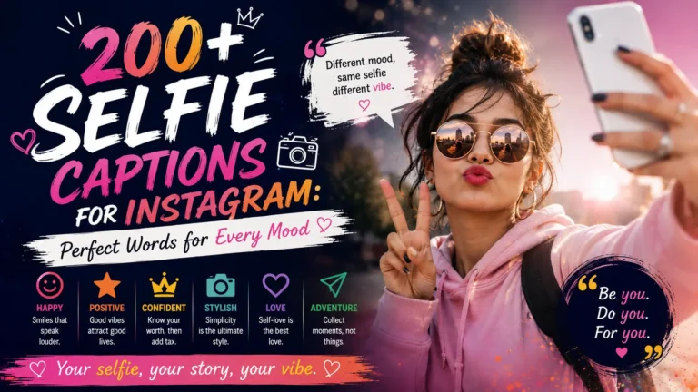 Selfie Captions