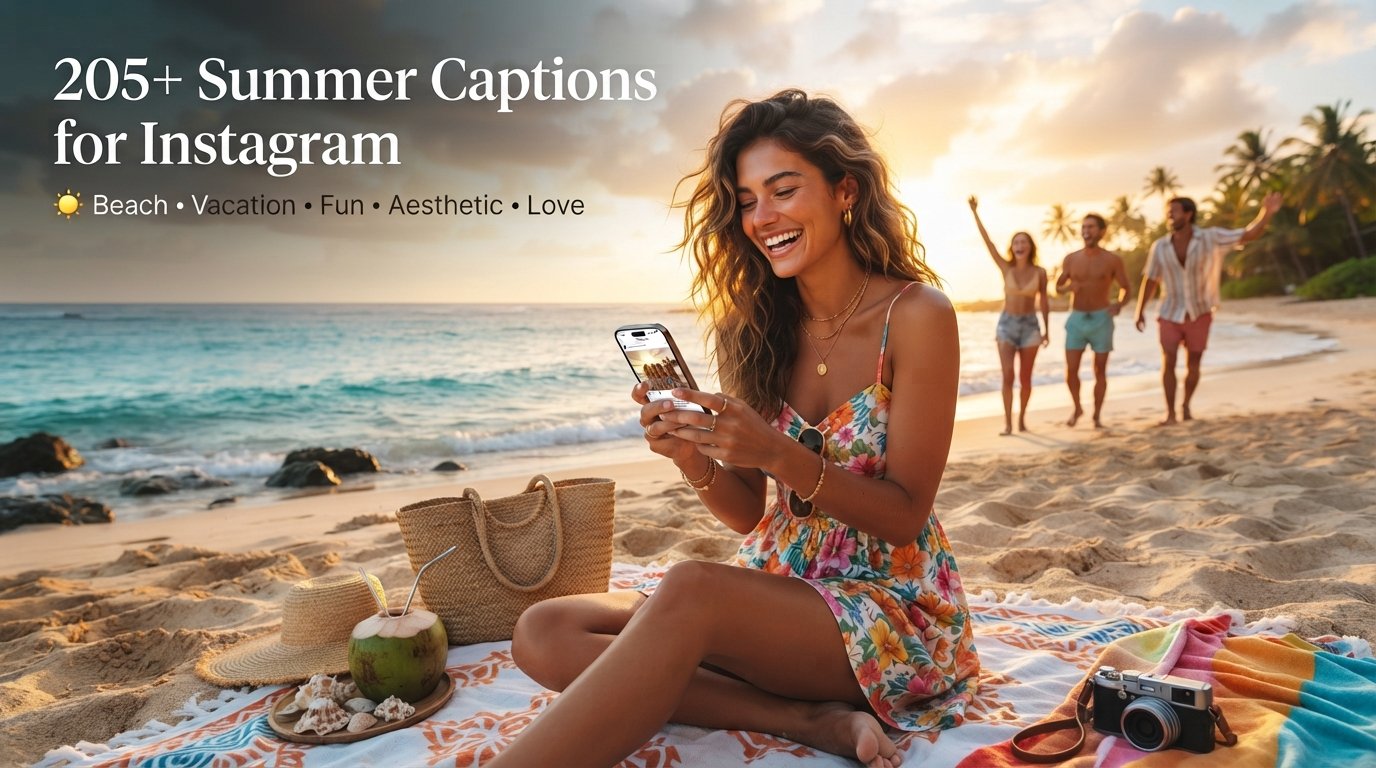 Summer Captions for Instagram