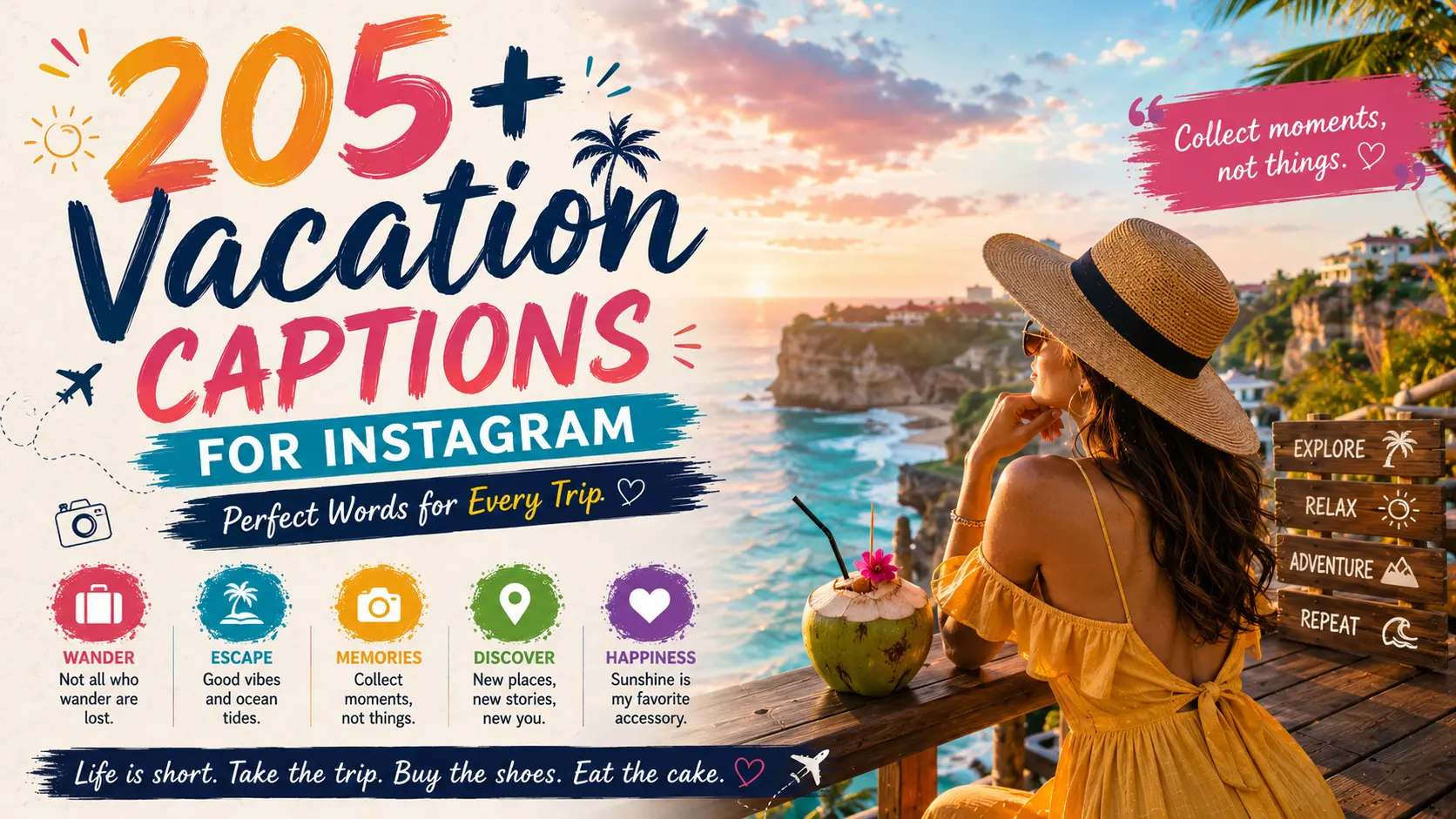 Vacation Captions