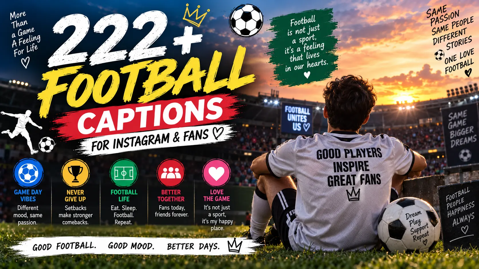 Football Captions
