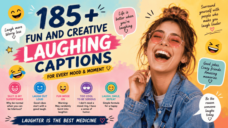 Fun and Creative Laughing Captions