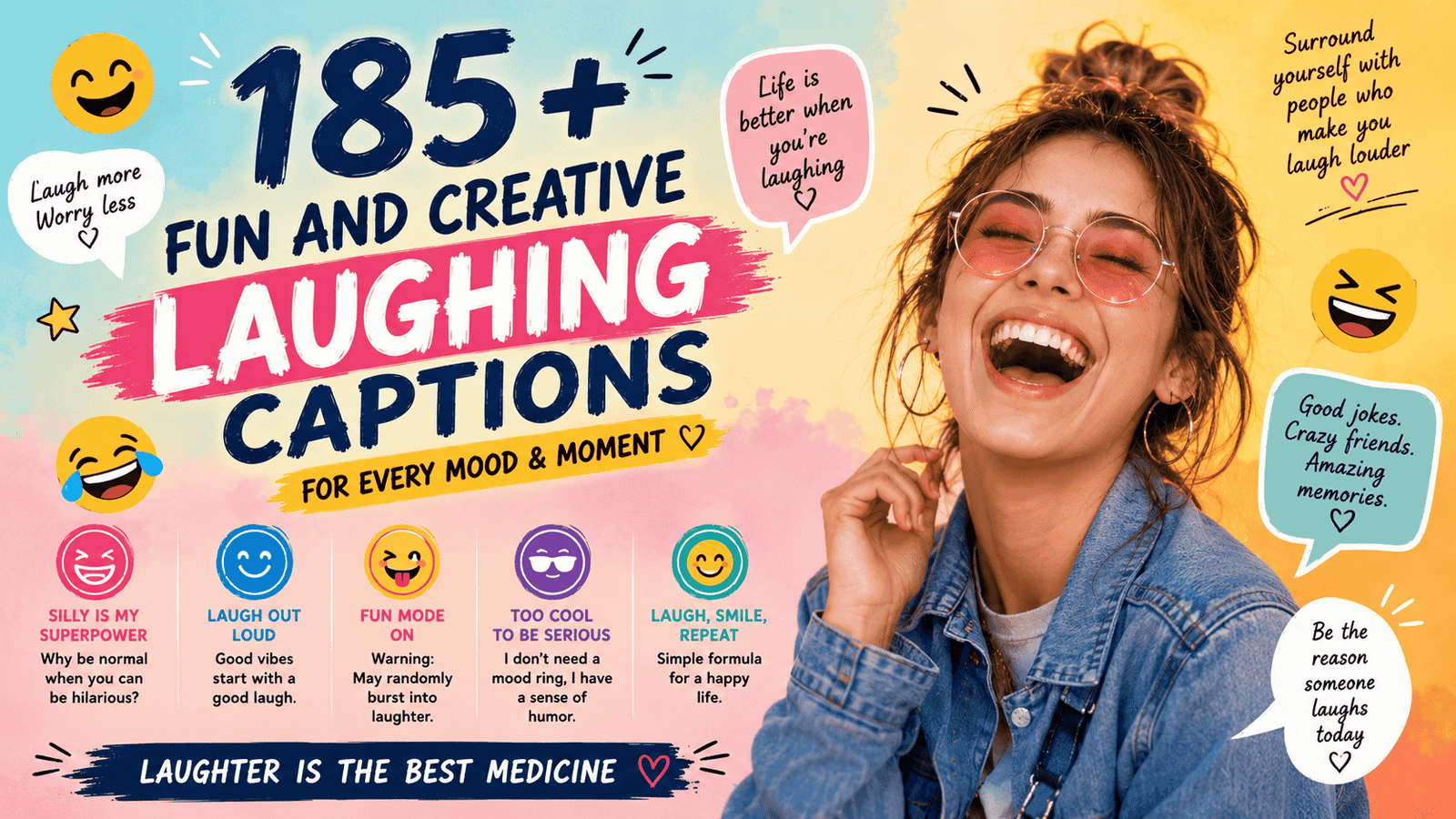 Fun and Creative Laughing Captions