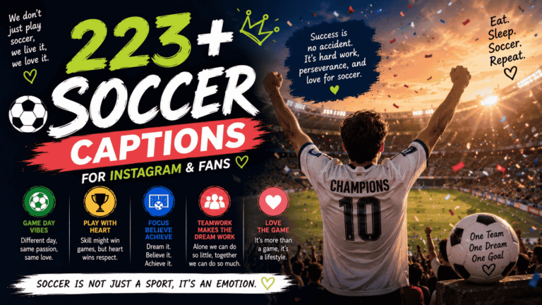 Soccer Captions