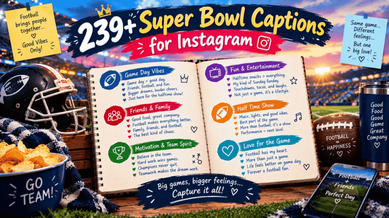 Super Bowl Captions