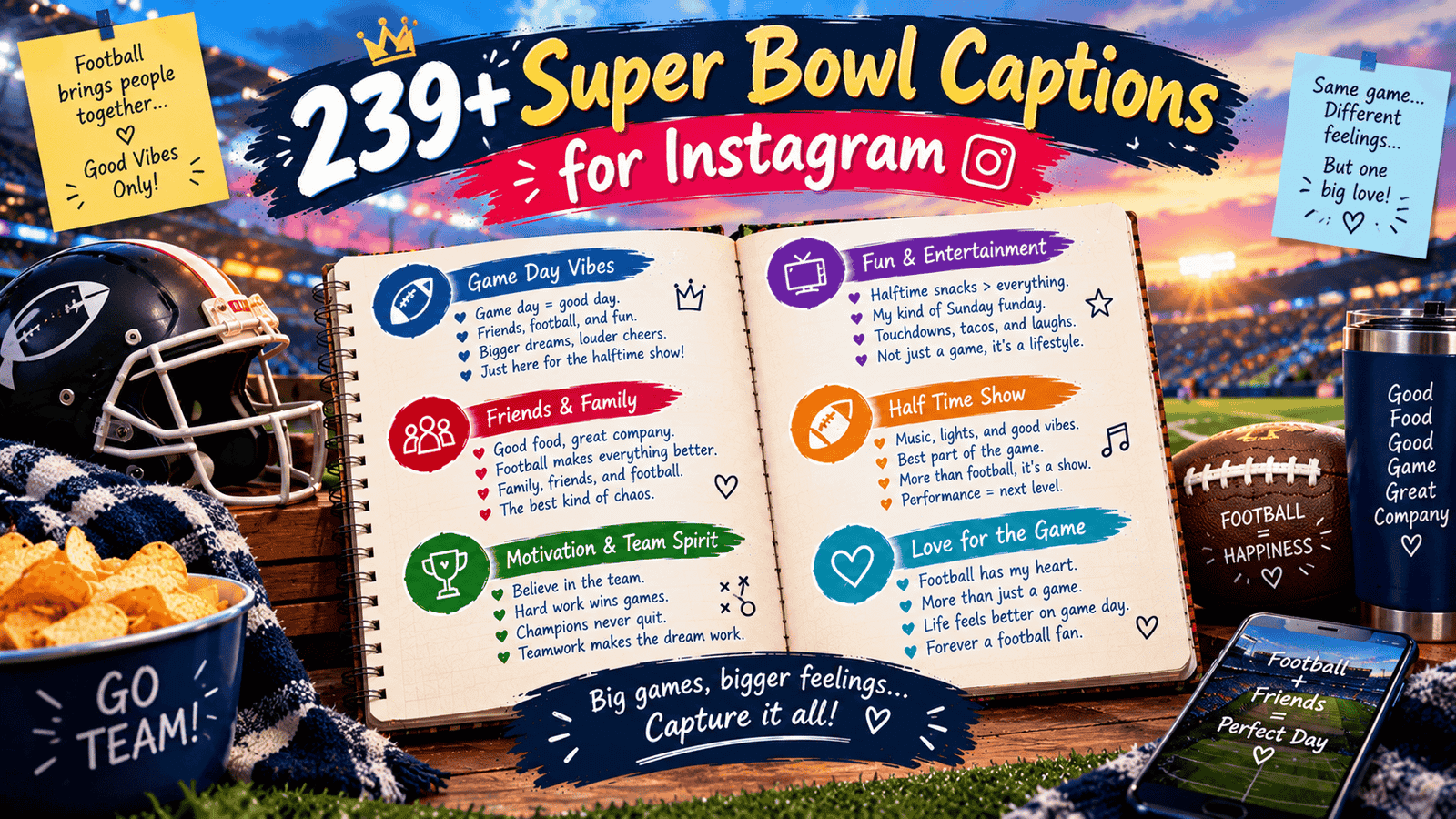 Super Bowl Captions