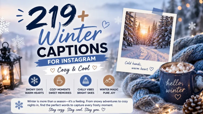 Winter Captions